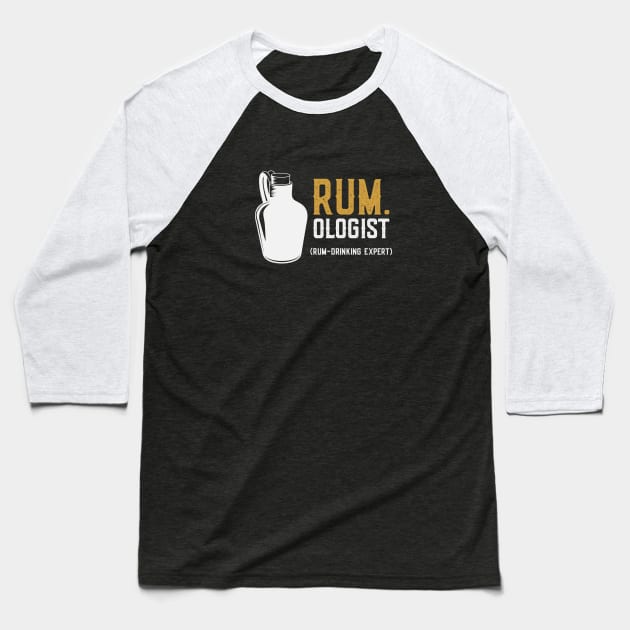 Rum Rum Rum Baseball T-Shirt by NomesInk